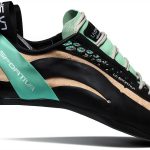 La Sportiva Women's Climbing Shoes White Jade Green-0
