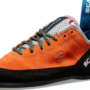 Scarpa Helix Women's Climbing Shoe Red Lace-Up-0