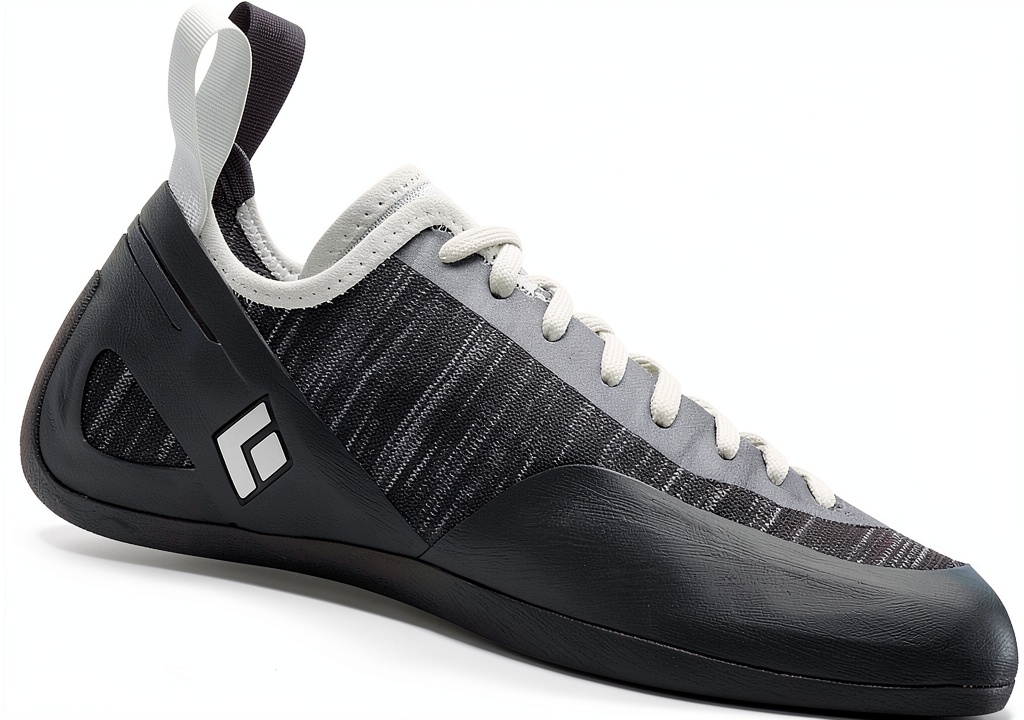 Women's Climbing Shoes on a climbing wall