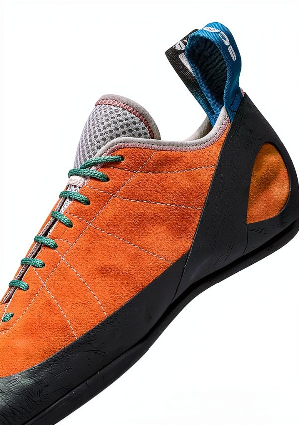 Scarpa Helix Women's Climbing Shoe Red Lace-Up-4