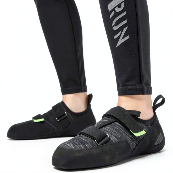 Climbing Trainers by DONFAAUK Women's Climbing Shoes Black-4