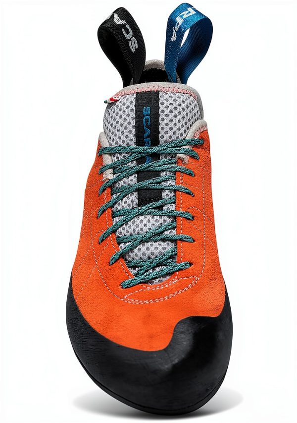 Scarpa Helix Women's Climbing Shoe Red Lace-Up-7