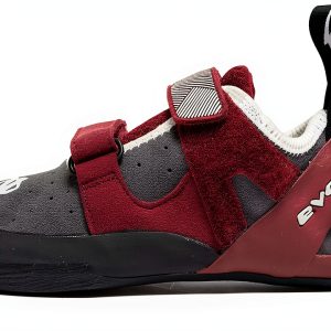 Women's Climbing Shoes EVL Merlot Gray Rubber Sole-0